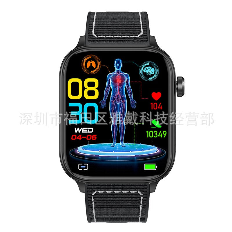 Zelara Calculation Ein-Klick-SOS call GPS positioning blood sugar texts and notification receive health smartwatch