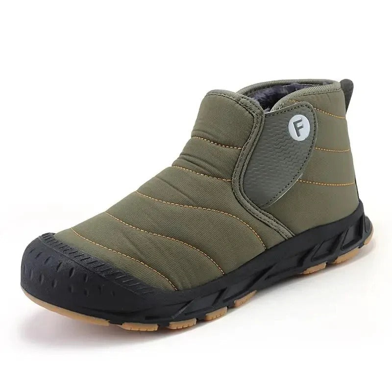 Plush Lined Winter Ankle Boots