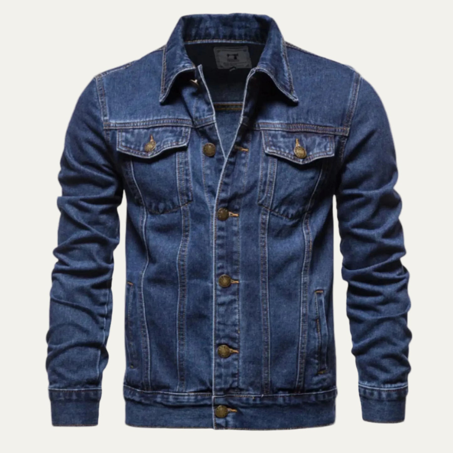 Men’s Classic Tailored Denim Trucker Jacket