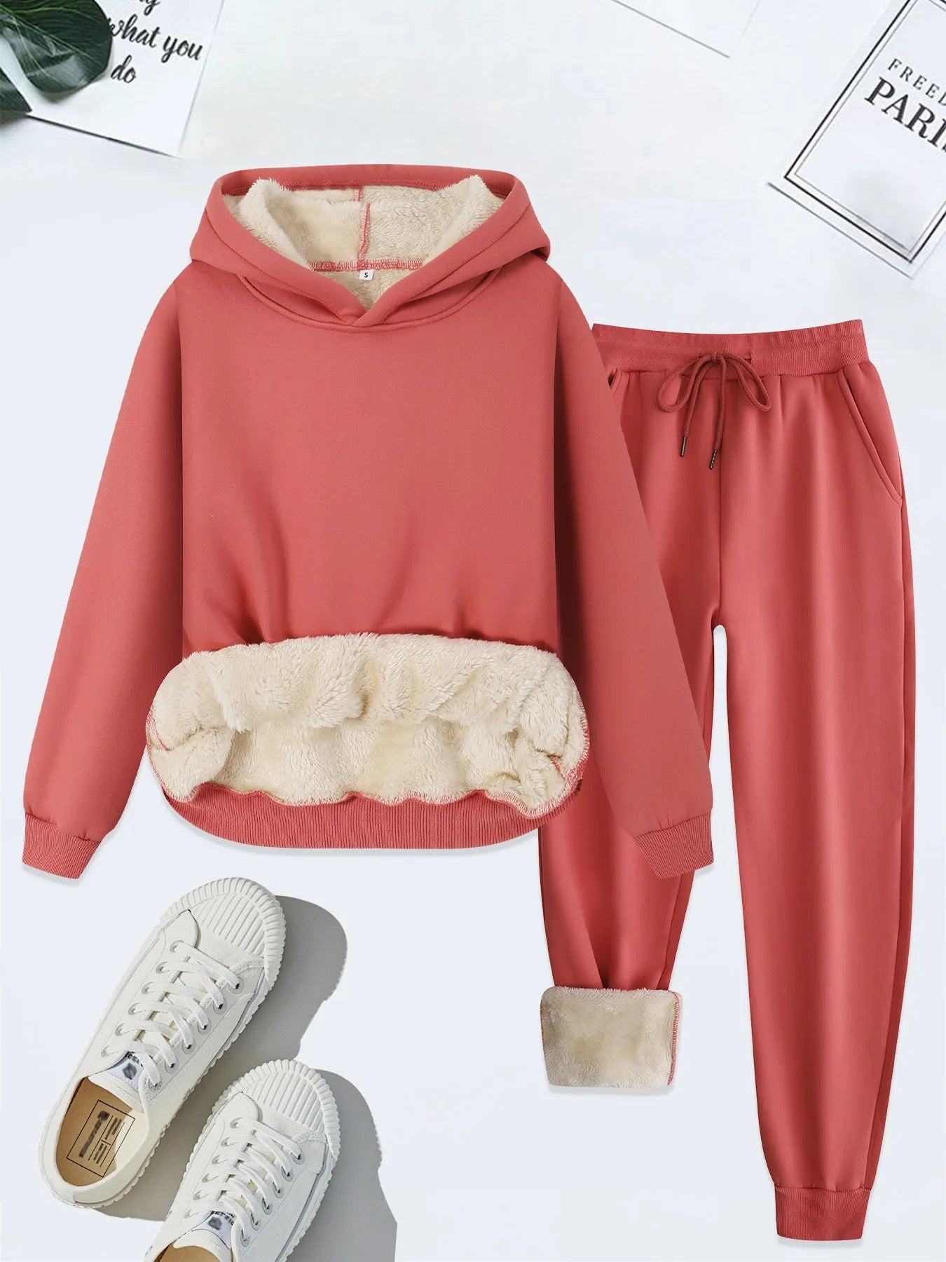 Comfy Women's Hoodie Sweat Suit with City Print