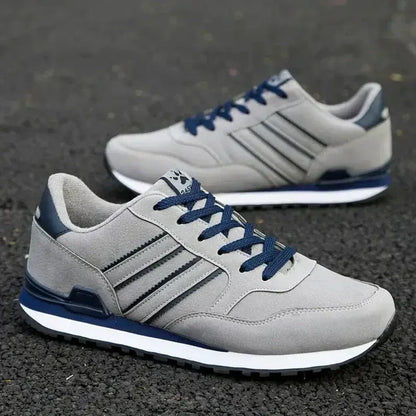 Casual Striped Running Trainers Men