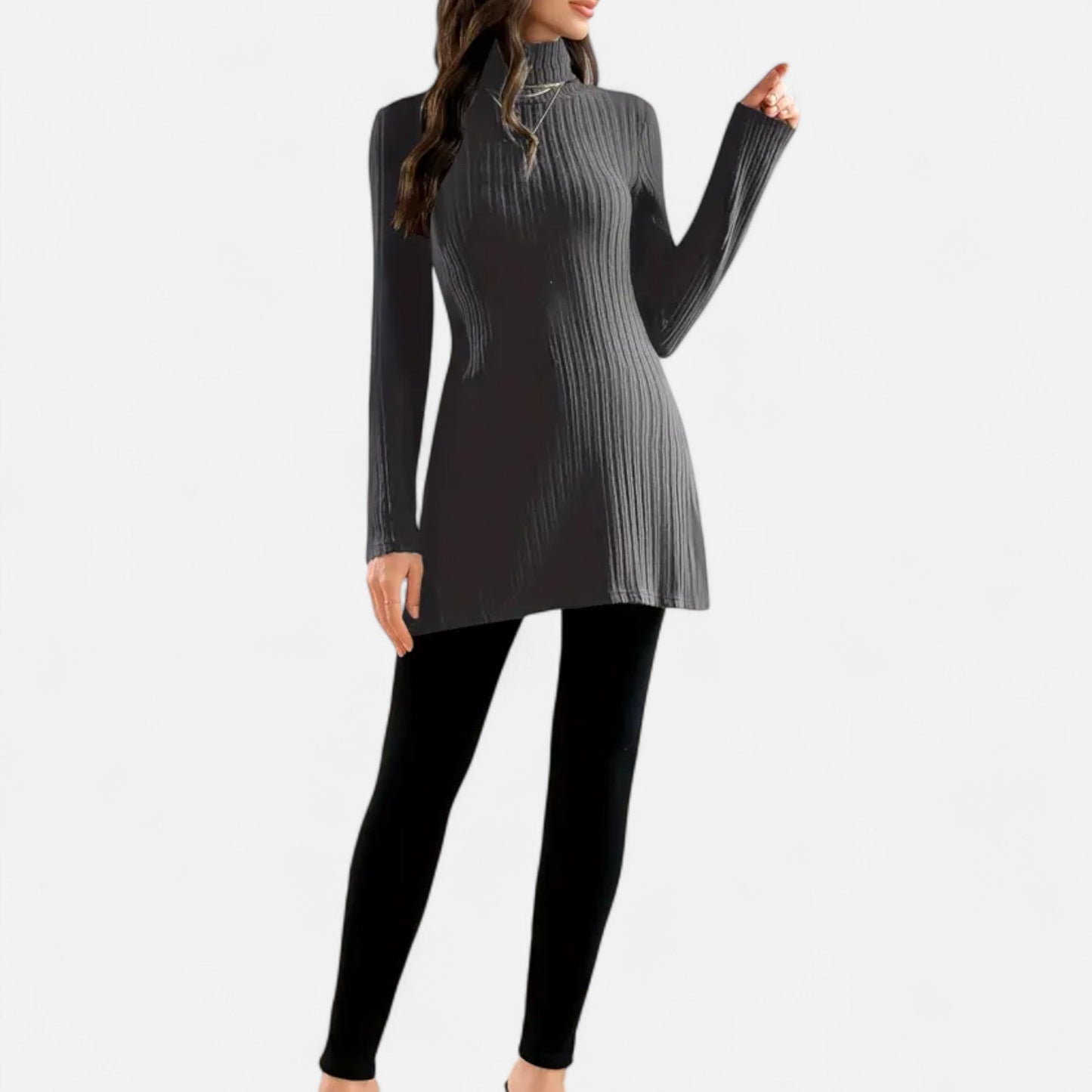 Camellia | Women’s Long Sweater | Knit
