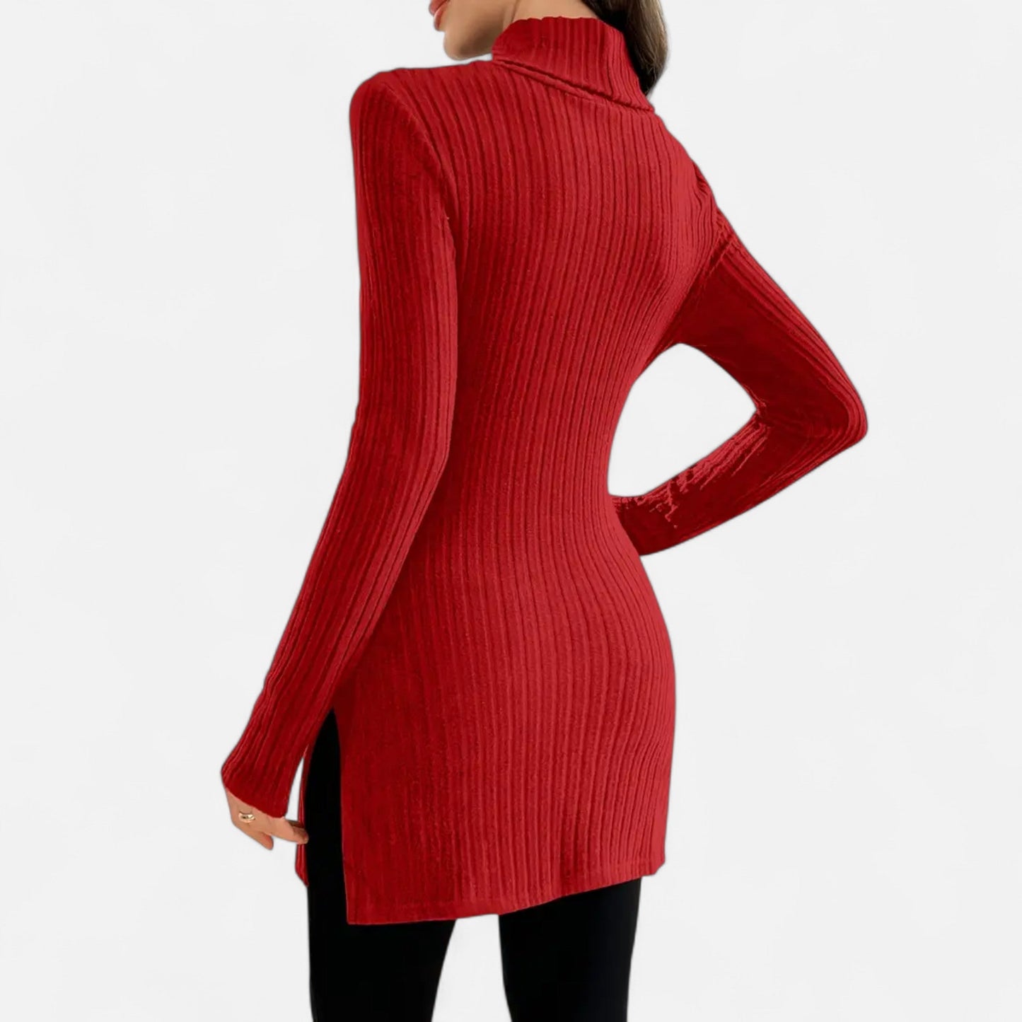 Camellia | Women’s Long Sweater | Knit