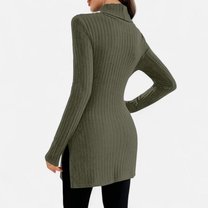 Camellia | Women’s Long Sweater | Knit