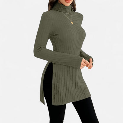 Camellia | Women’s Long Sweater | Knit