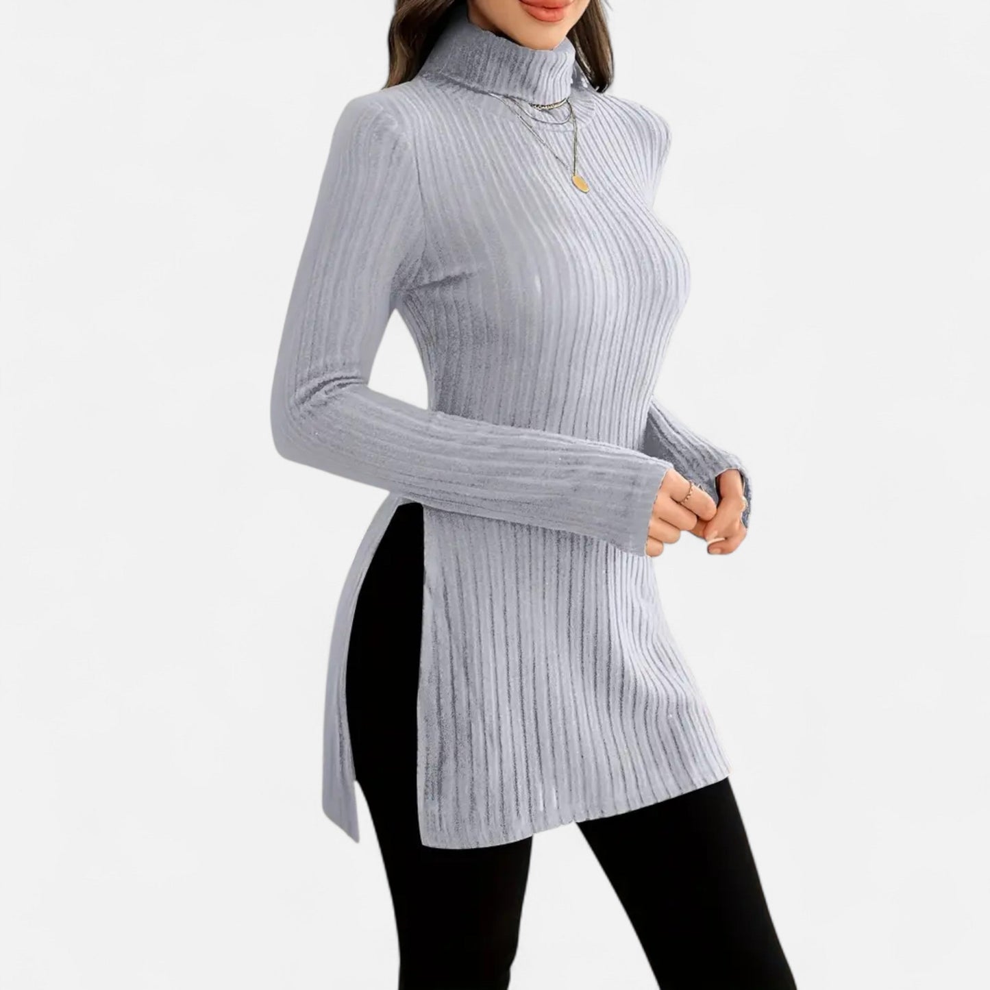 Camellia | Women’s Long Sweater | Knit