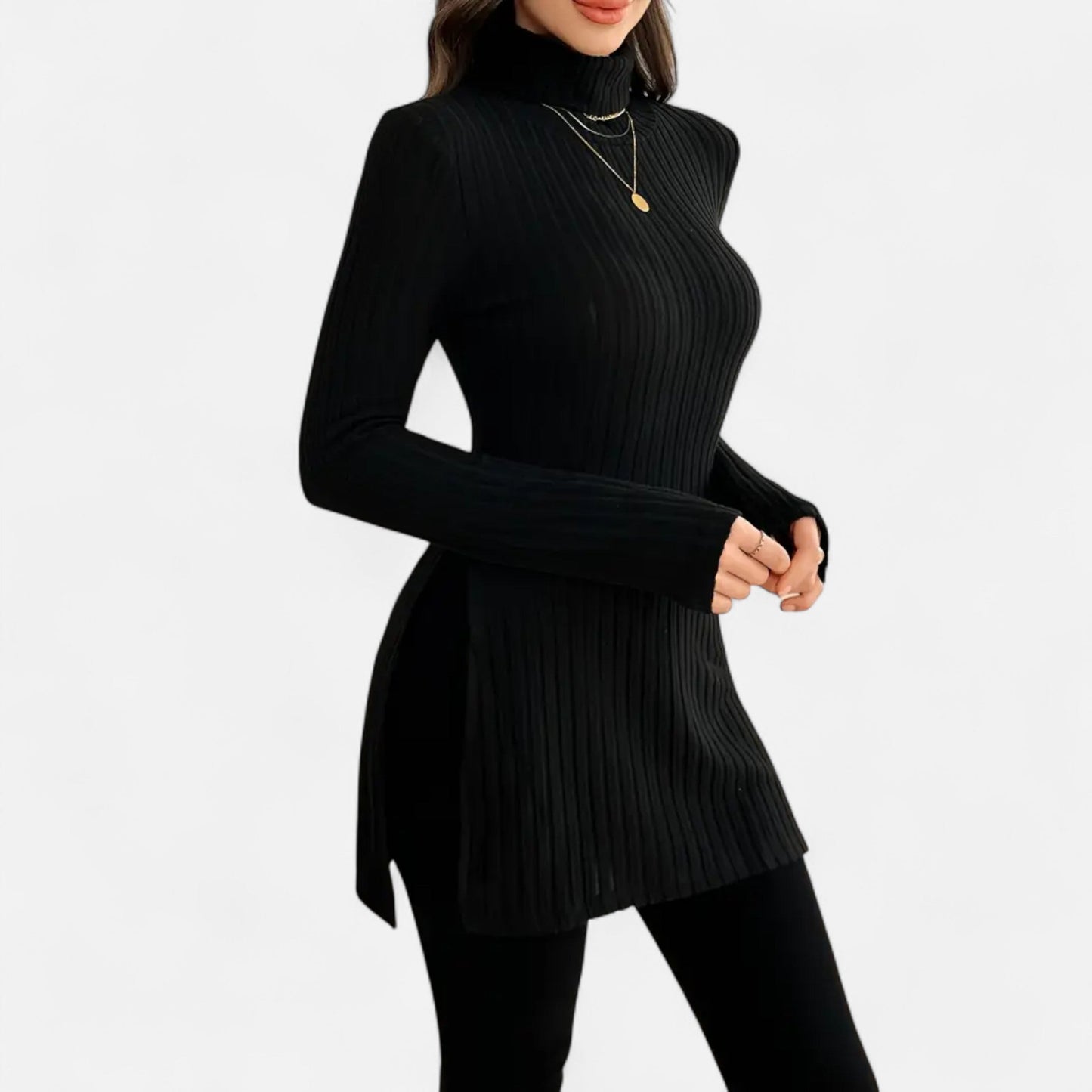 Camellia | Women’s Long Sweater | Knit