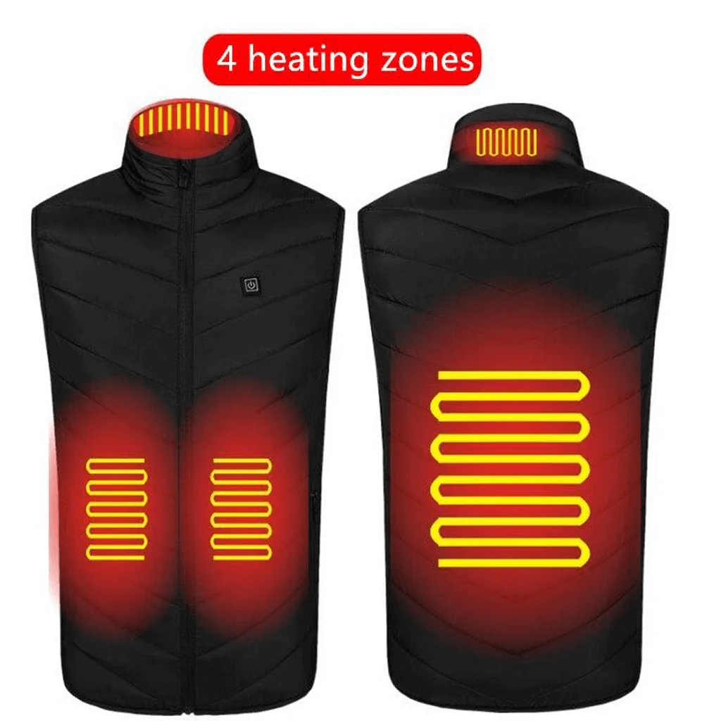 ThermaWear | Cozy Dual-Control Heated Vest for Women with 9 Heating Zones
