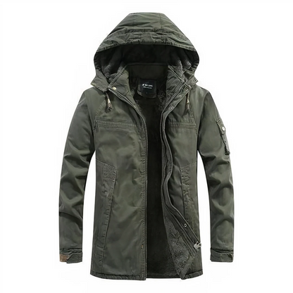 The Zermatt Men's Modern Parka Winter Jacket with Hood - 2025 Limited Edition