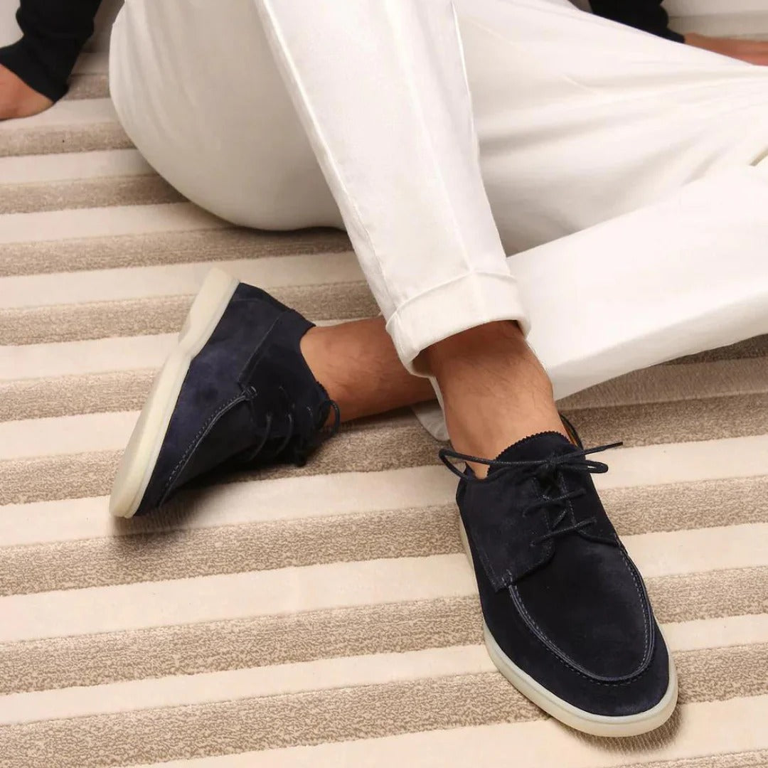 The Newquay Men's Lace Up Suede Casual Shoes