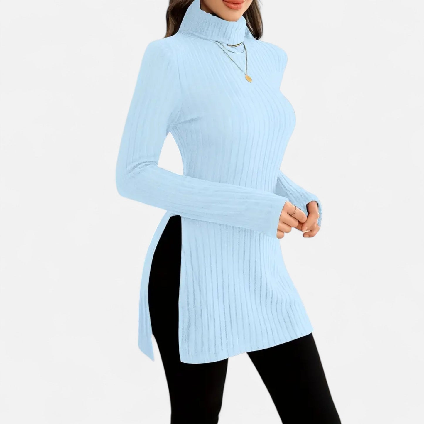 Camellia | Women’s Long Sweater | Knit
