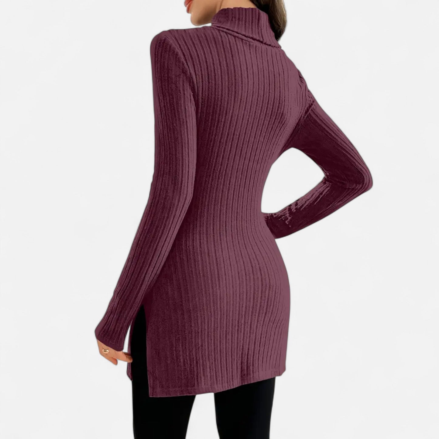 Camellia | Women’s Long Sweater | Knit