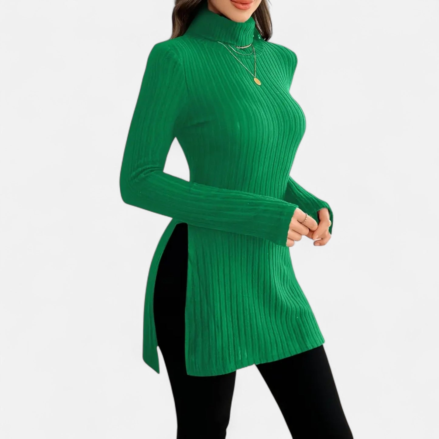 Camellia | Women’s Long Sweater | Knit