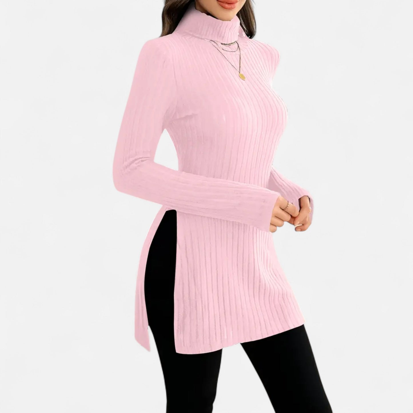 Camellia | Women’s Long Sweater | Knit