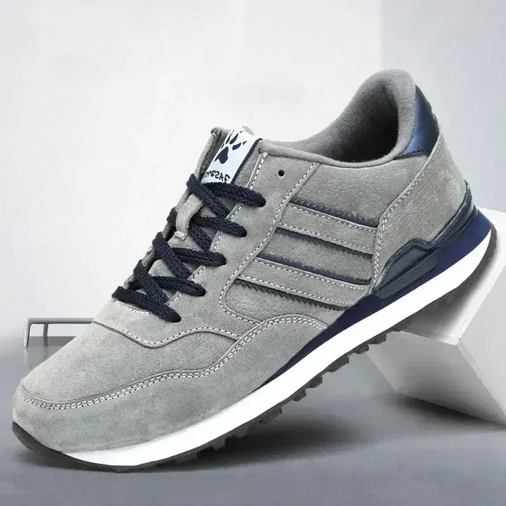 Leather Slip-On Casual Trainers Men