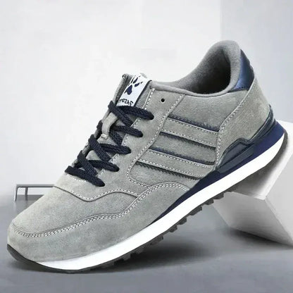 Leather Slip-On Casual Trainers Men