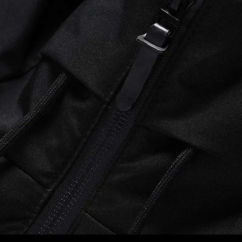 Men’s Elegant Hooded Quilted Puffer Jacket