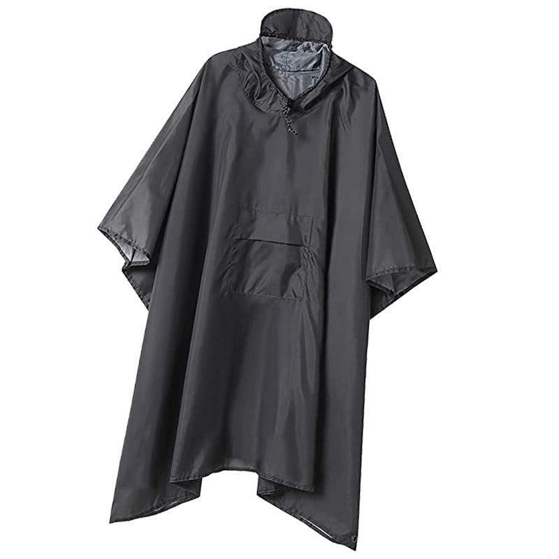 Breathable Water Resistant Compact Unisex Rain Poncho