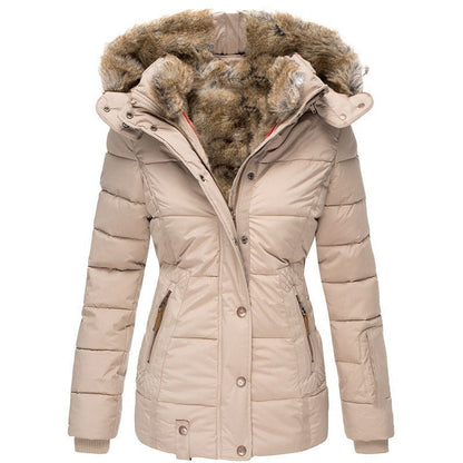 Serava | UrbanEase Coat - Fashionable Hooded Outerwear with Long Sleeve Warmth