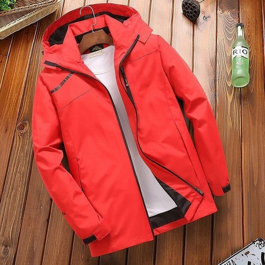 Warm Waterproof Mens Long Jacket For Winter - BritishElegance