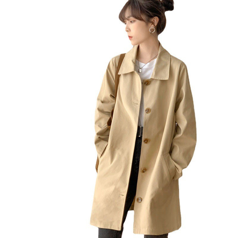 Timeless Water Resistant Trench Coat - BritishElegance