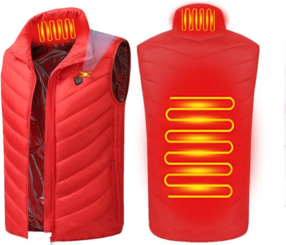 ThermaWear | Cozy Dual-Control Heated Vest for Women with 9 Heating Zones