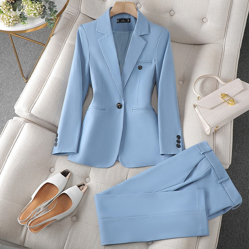 Women's Chic Classic Two Piece Blazer Suit