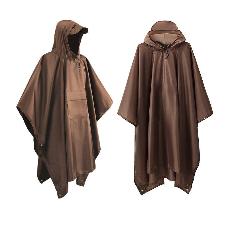Breathable Water Resistant Compact Unisex Rain Poncho