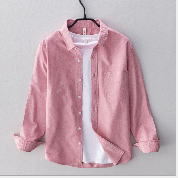 Relaxed Fit Blue Jeans Shirt for Daily Wear