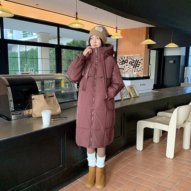Maureen | Puffer Winter Jacket - Long Hooded Outerwear for Women