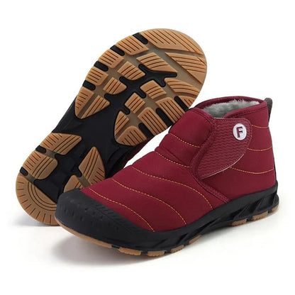 Plush Lined Winter Ankle Boots