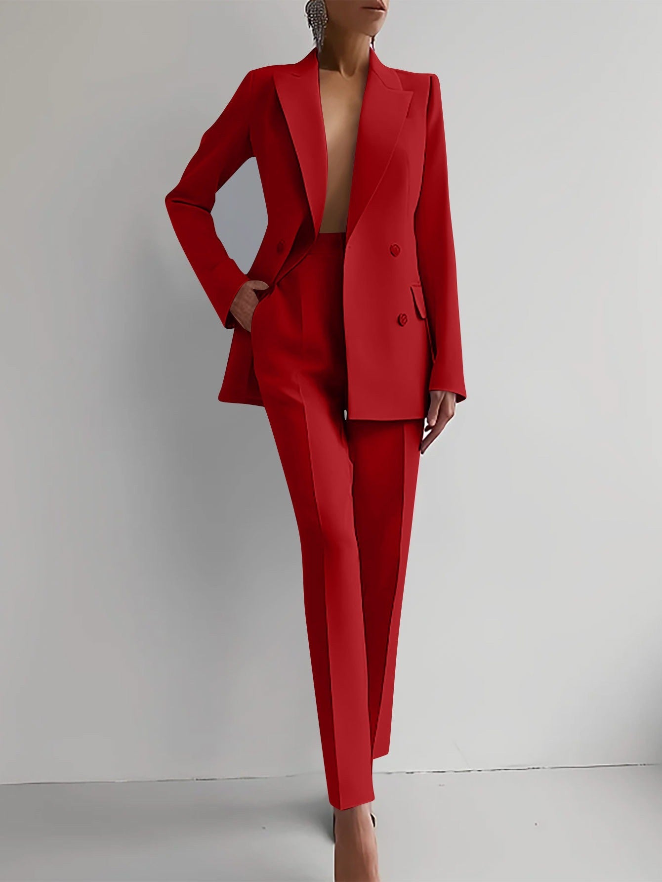 Classic Women's Workplace Suit Set