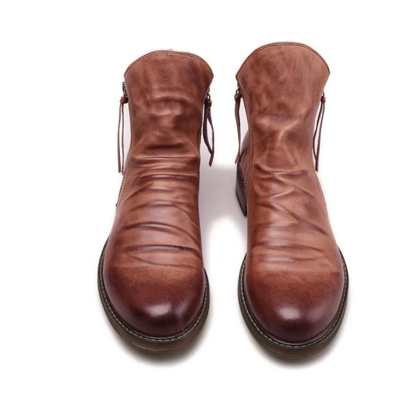 The Rue Saint-Honoré Men’s Leather Chelsea Boots - Luxury Shoes