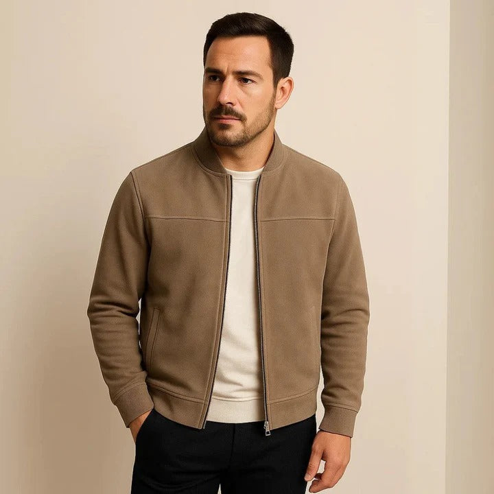 The Verona Elegant Suede Jacket for Men - 2025 Premium Autumn Design