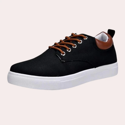 Lightweight Low-Top Canvas Office Shoes Men