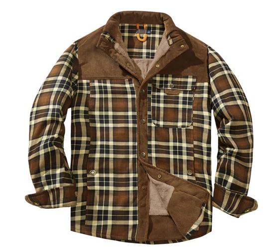 Logan – Quarter-Zip Pullover with High Collar for Men