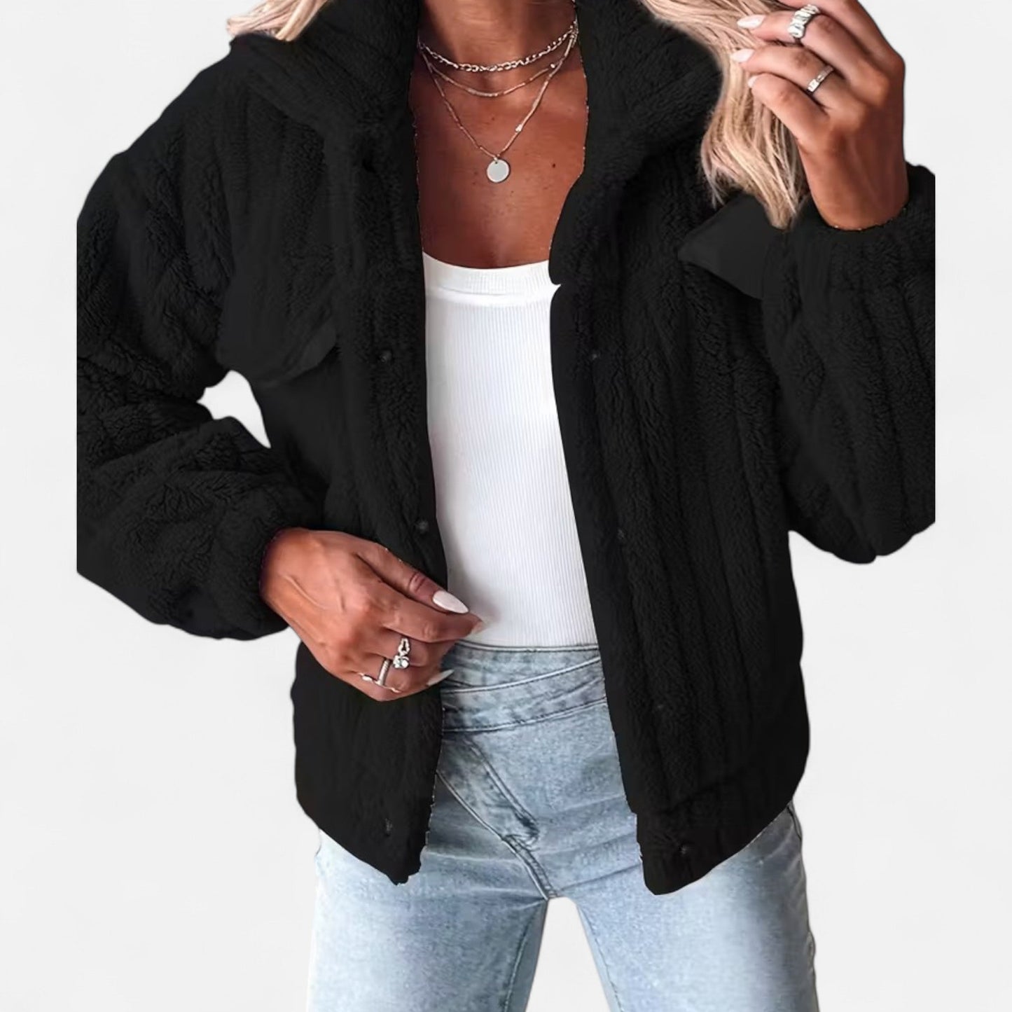 Christal | Women’s Winter Jacket | Teddy
