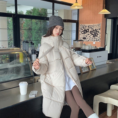 Maureen | Puffer Winter Jacket - Long Hooded Outerwear for Women