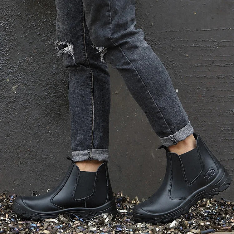 Slip On Orthopaedic Safety Work Ankle Boots