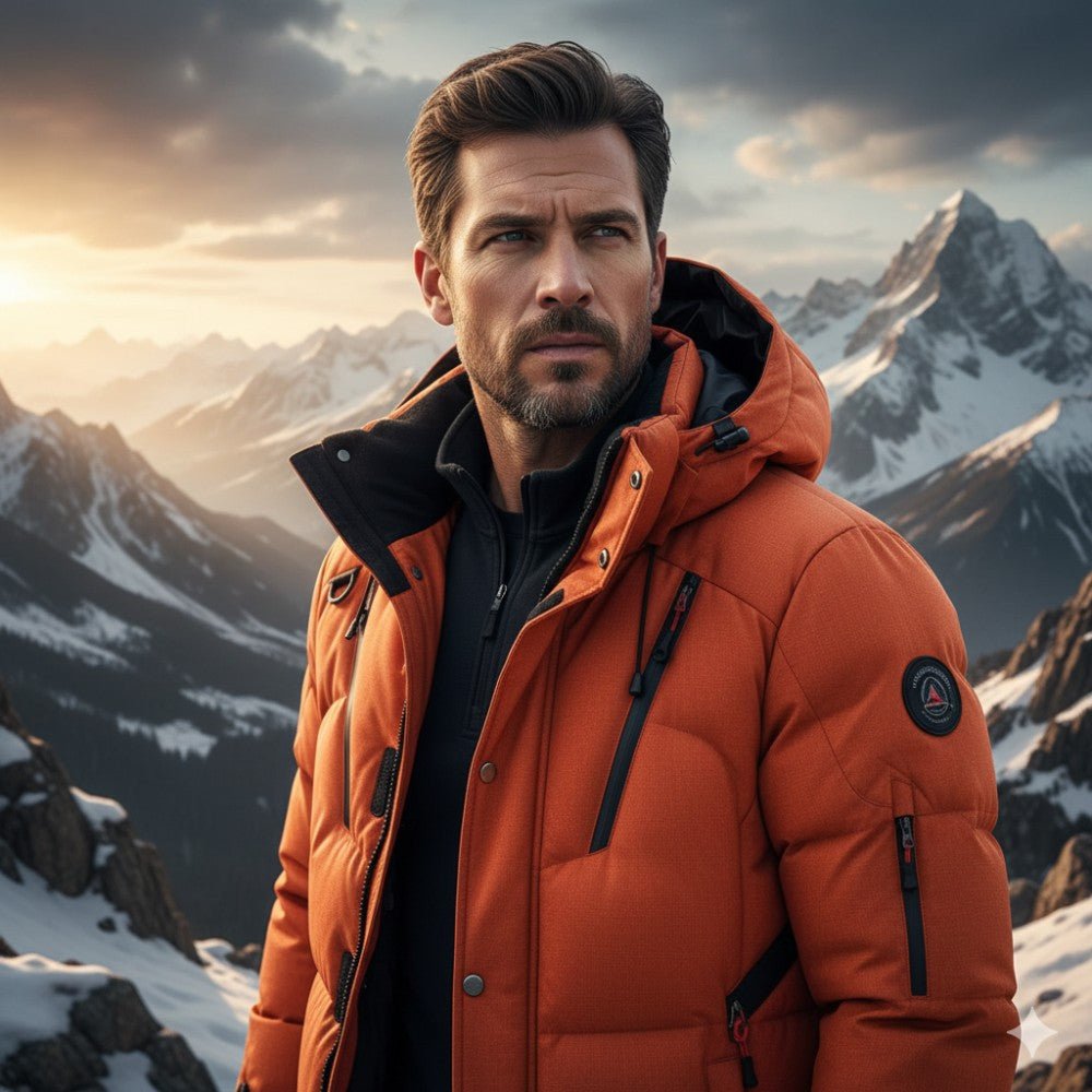 Insulated Puffer Jacket with Hood