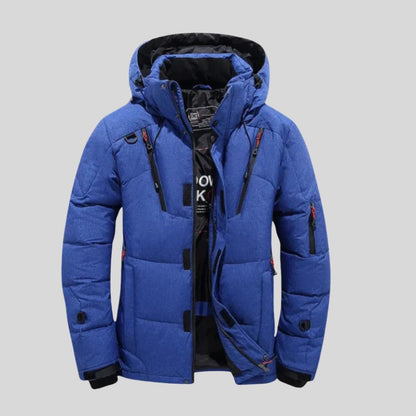 Insulated Puffer Jacket with Hood