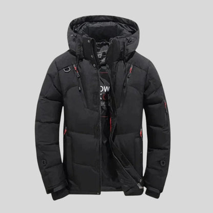 Insulated Puffer Jacket with Hood
