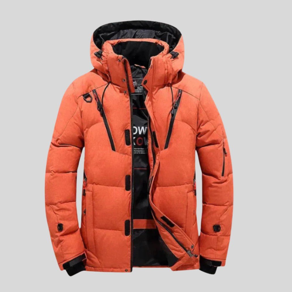 Insulated Puffer Jacket with Hood