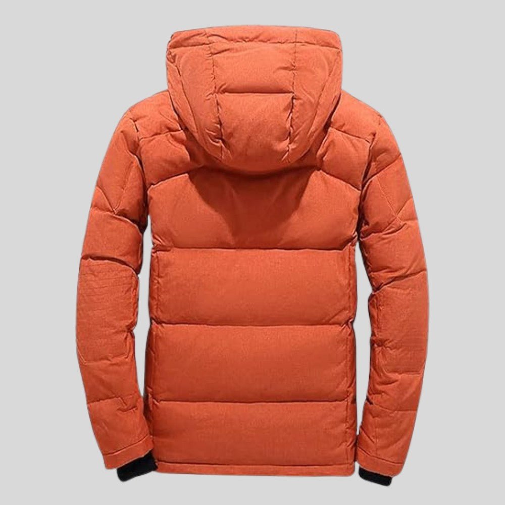 Insulated Puffer Jacket with Hood