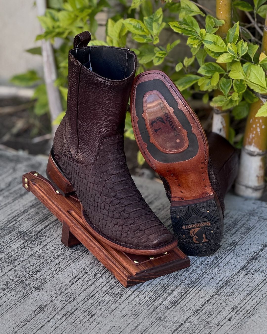 Premium Men's Cowboy Leather Boots - BritishElegance