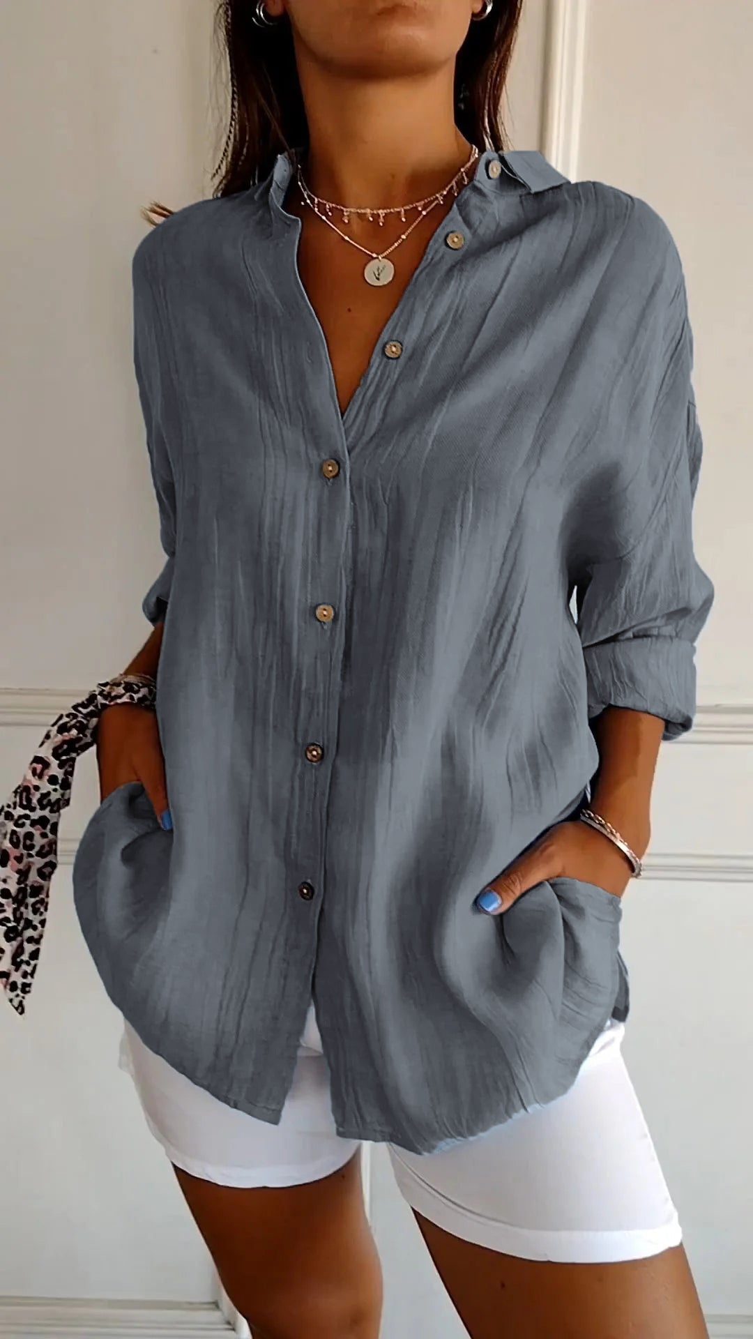 Nessa – Women’s Button-Down Shirt