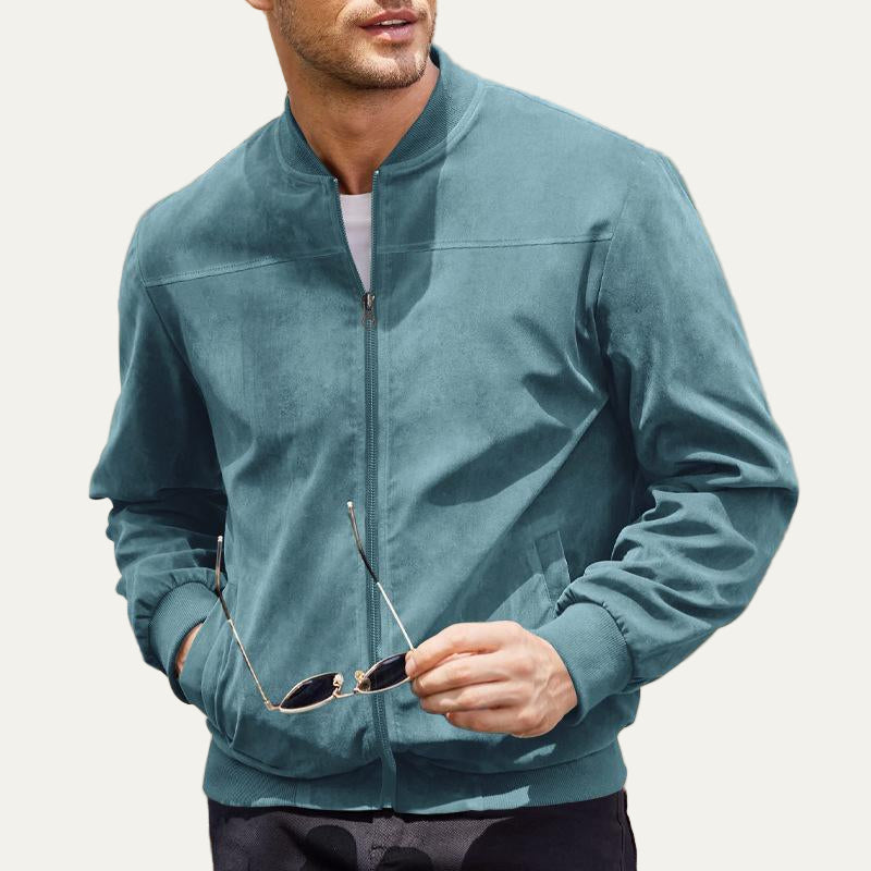 Men’s Classic Relaxed Fit Bomber Jacket