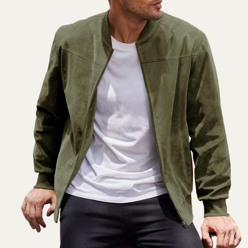 Men’s Classic Relaxed Fit Bomber Jacket