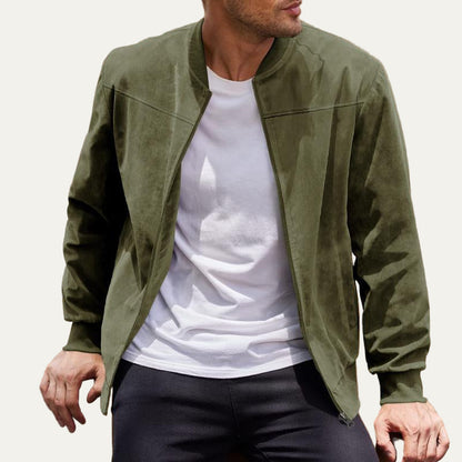 Men’s Classic Relaxed Fit Bomber Jacket