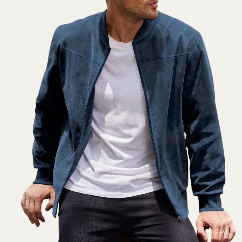 Men’s Classic Relaxed Fit Bomber Jacket